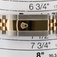 Rolex DateJust 41 BLACK 41mm 18K Yellow Gold Fluted Steel JUBILEE 126333 Watch