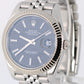 Rolex Datejust 41 126334 Black 41mm 18k Fluted Stainless Steel Jubilee Watch