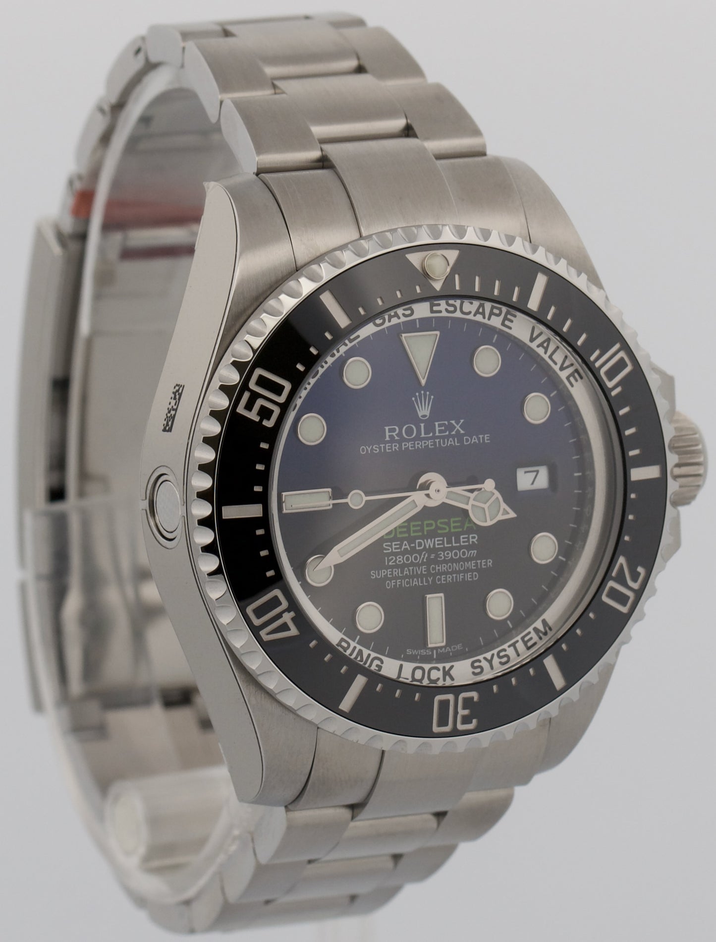 STICKERED NOS 2017 PAPERS Rolex Sea-Dweller Deepsea 116660 CAMERON Blue 44mm BOX