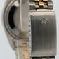Rolex Oyster Perpetual Date 34mm CHAMPAGNE DIAMOND 18K Gold Steel JUBILEE 15053