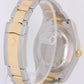 Rolex Datejust II 116333 Two-Tone 18k Gold Steel Champagne Diamond Fluted Watch