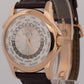 Patek Philippe World Time Complications SILVER 18K Rose Gold 39.5mm 5130R Watch