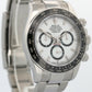 2024 PAPERS Rolex Daytona Cosmograph Steel PANDA White Steel 40mm 126500 LN BOX