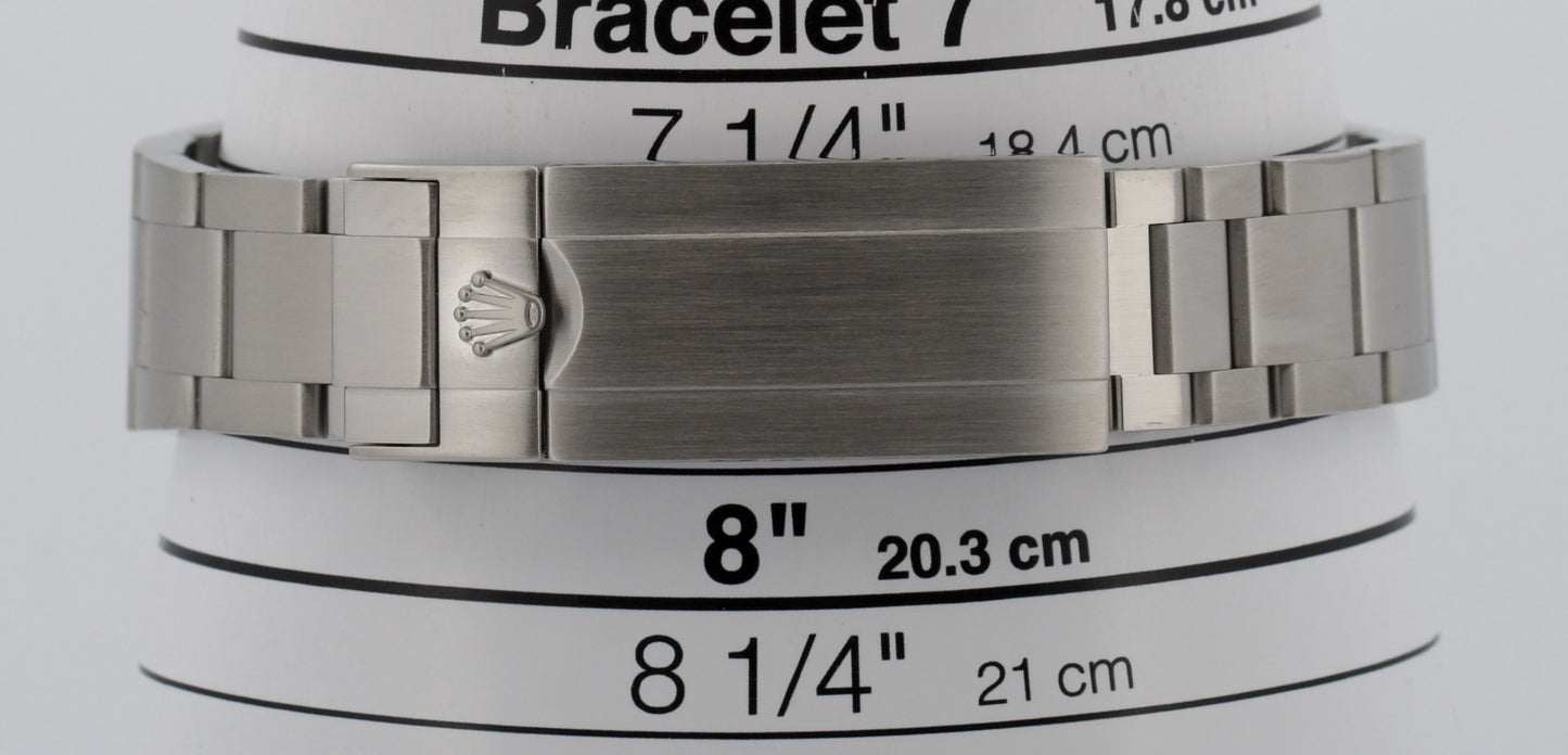 2017 PAPERS Rolex Submariner No-Date 40mm BLACK Ceramic Steel 114060 LN BOX