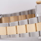 Rolex Datejust II Black Roman Two-Tone 18K Yellow Gold Stainless 41mm 116333
