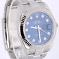Rolex Datejust 41 126334 Blue Diamond 18k Fluted Stainless Steel 41mm Watch