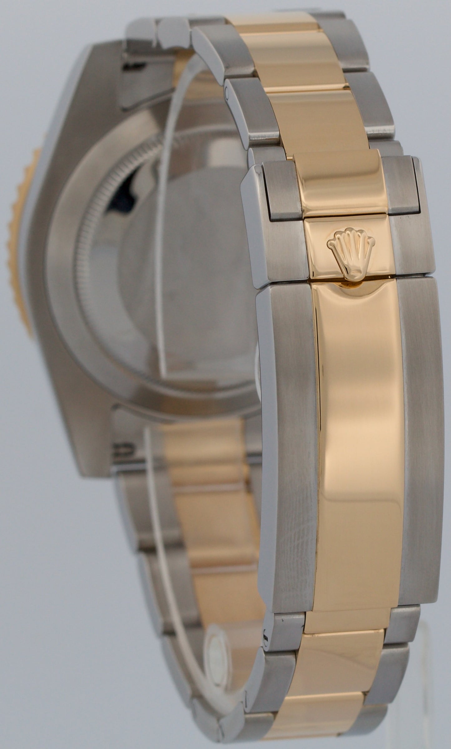 2014 PAPERS Rolex Submariner BLACK 40mm Ceramic 18K Gold Steel 116613 LN BOX