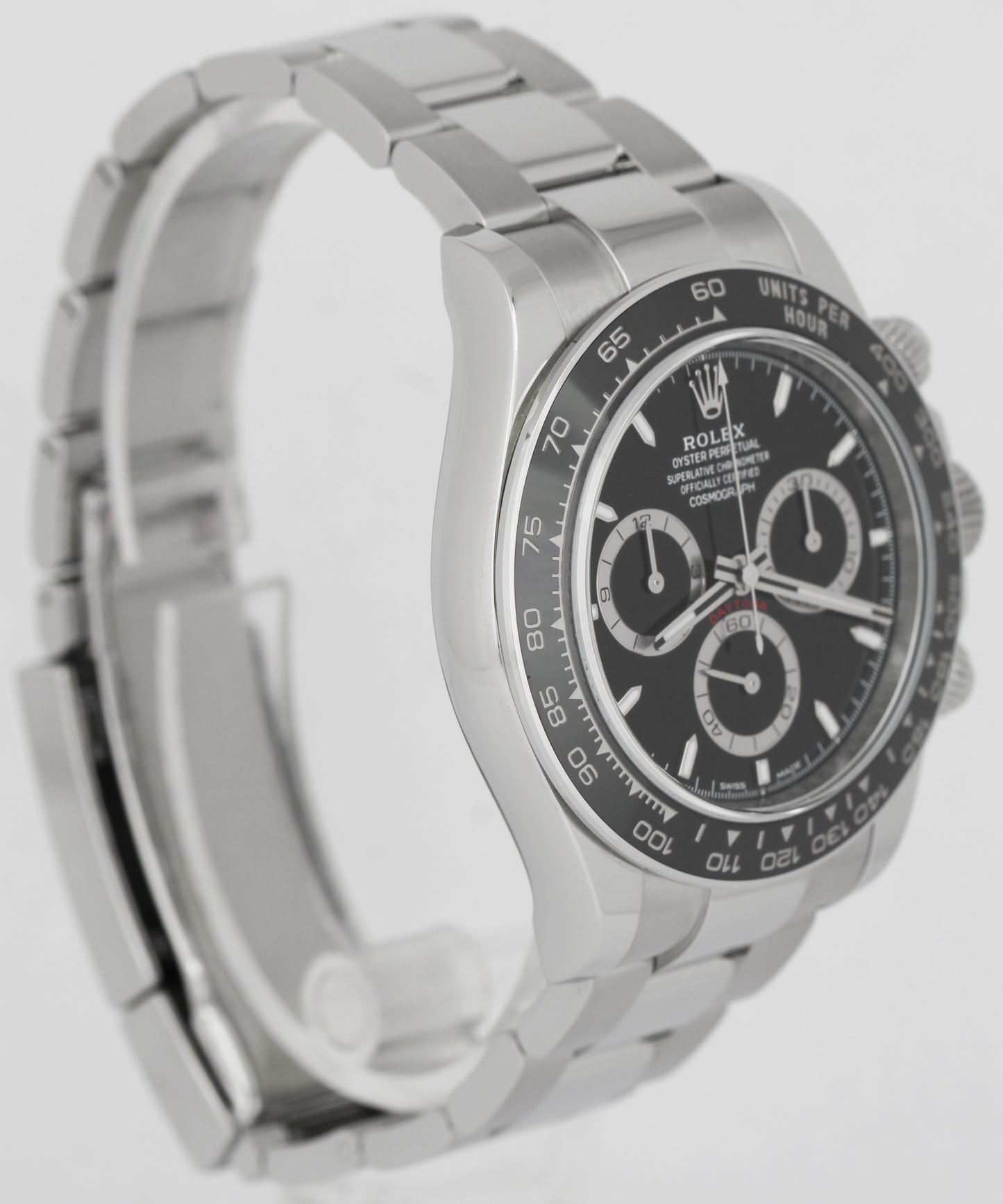 2024 NEW PAPERS Rolex Daytona Cosmograph BLACK 40mm Steel Watch 126500 LN BOX