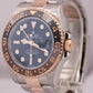 2022 Rolex GMT-Master II 18K Rose Gold ROOT BEER Brown 126711 CHNR 40mm Watch