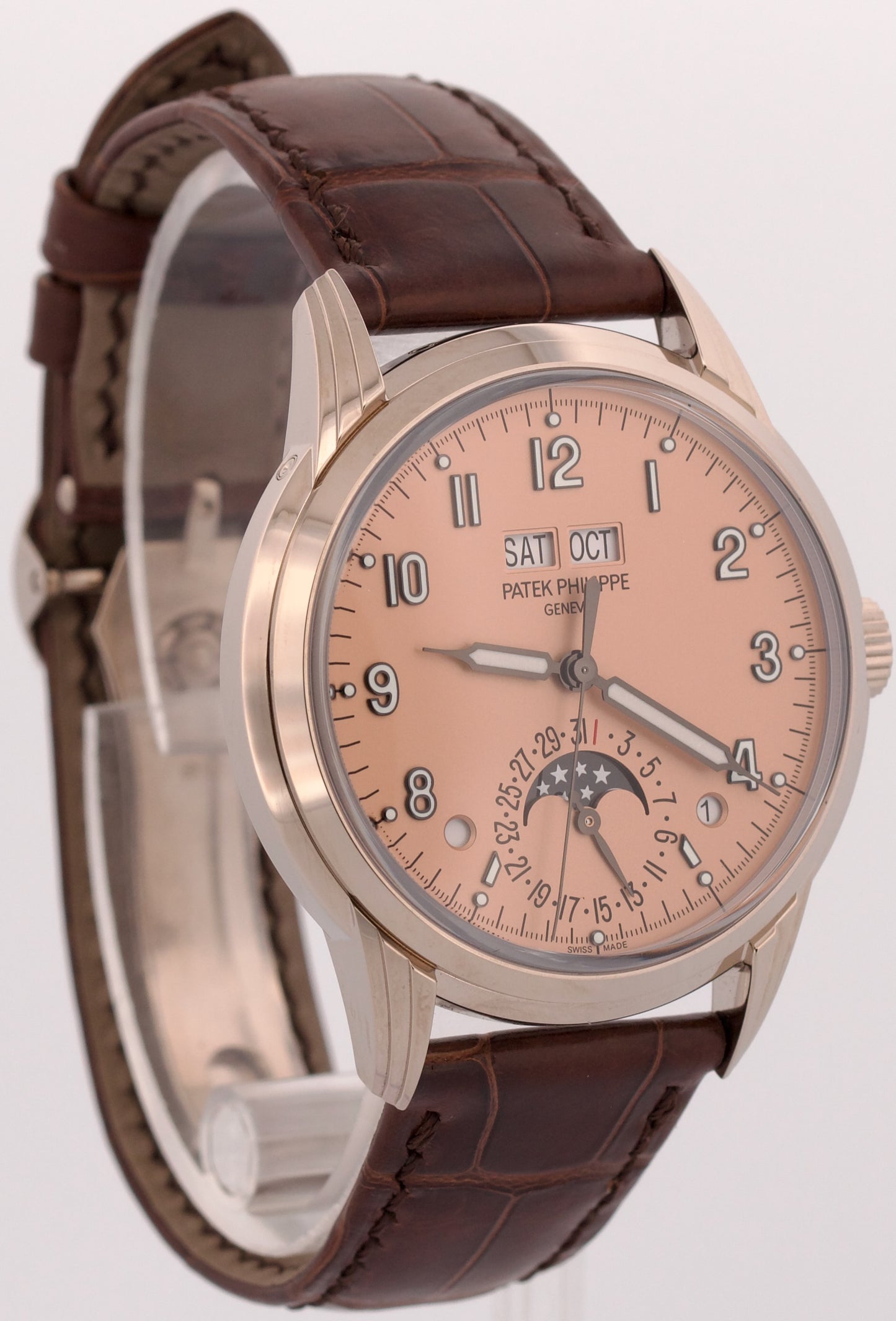 NEW 2025 PAPERS Patek Philippe Grand Complications SALMON 18K Gold 5320G-011 BOX
