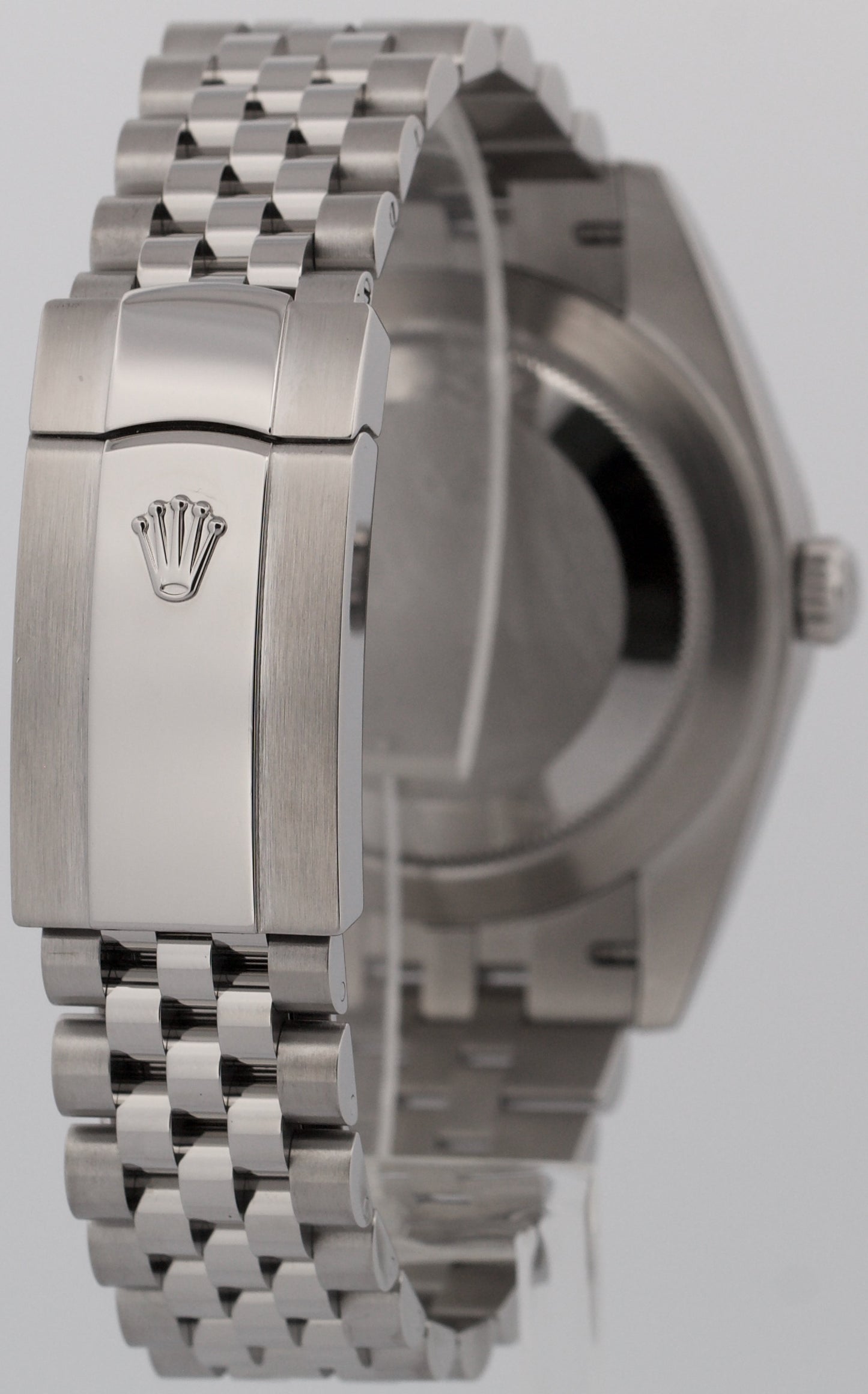 PAPERS Rolex DateJust 41 RHODIUM 18K Gold Steel Fluted JUBILEE 41mm 126334 BOX