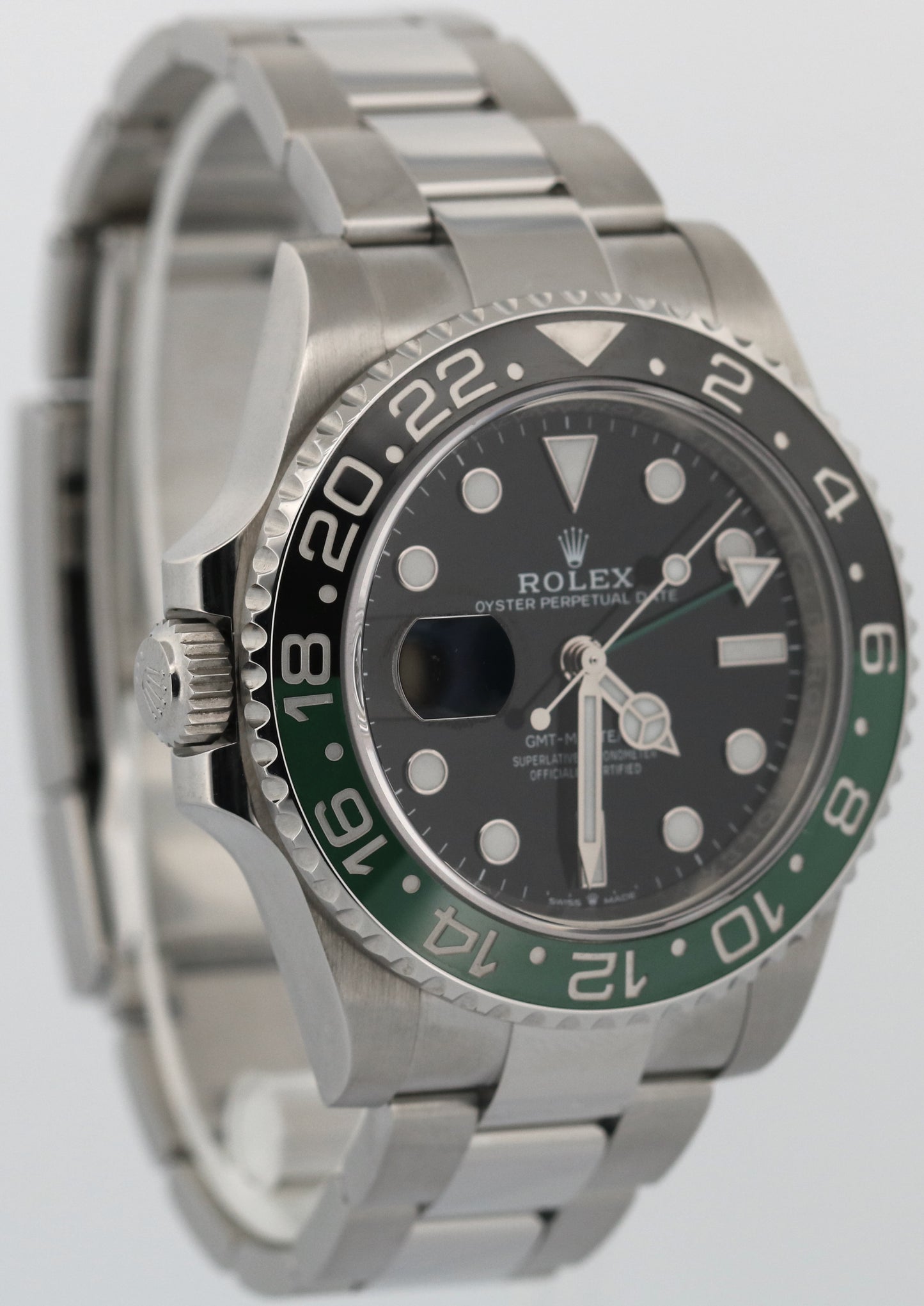 Rolex GMT-Master II SPRITE GREEN Black Steel Ceramic 40mm OYSTER 126720 VTNR BOX