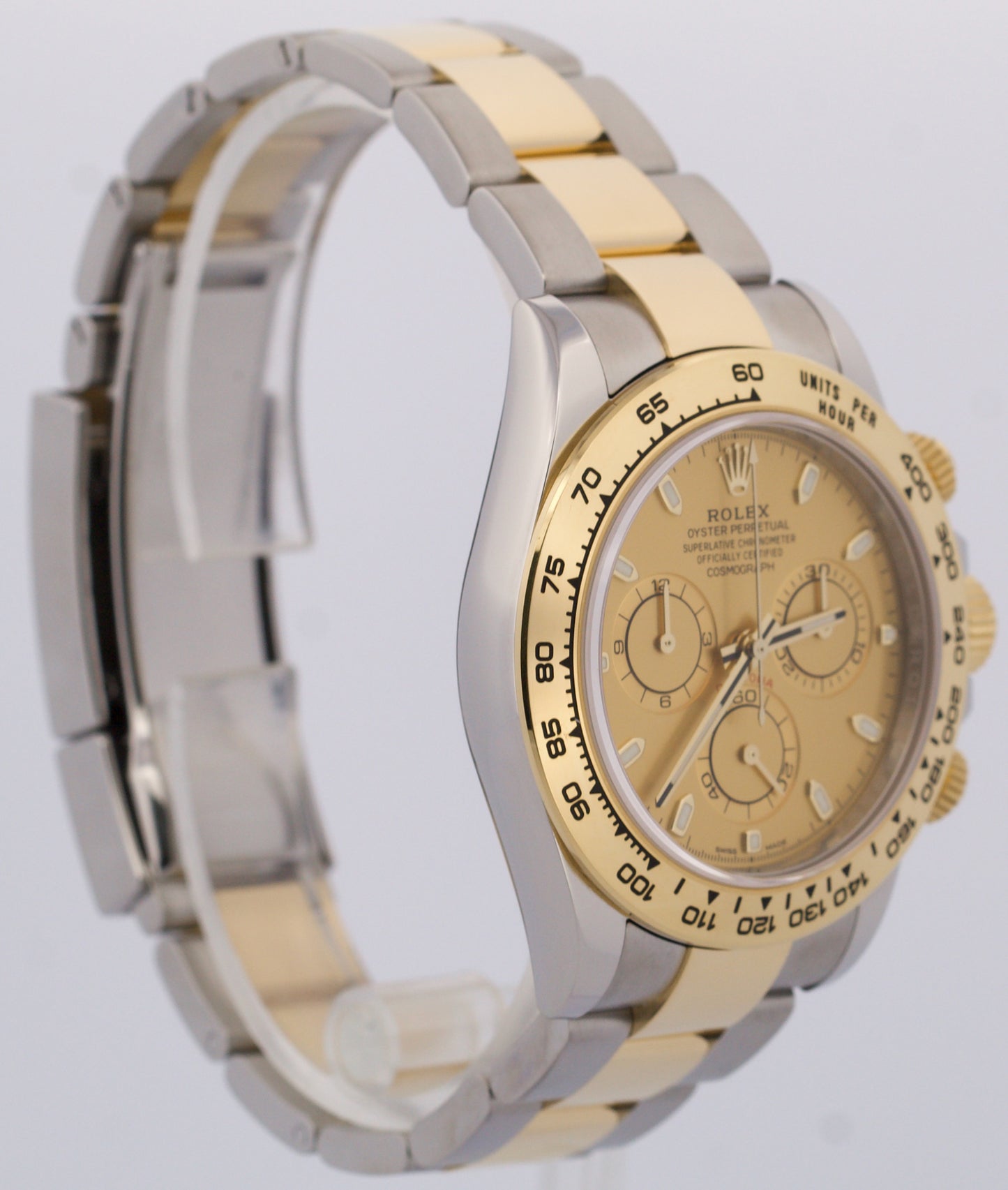 2023 PAPERS Rolex Daytona Cosmograph CHAMPAGNE 116503 18K Gold Two-Tone BOX
