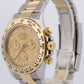 2023 PAPERS Rolex Daytona Cosmograph CHAMPAGNE 116503 18K Gold Two-Tone BOX