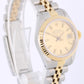 2013 RSC Vintage Rolex Oyster Perpetual Date 69173 Two-Tone Champagne 26mm Box