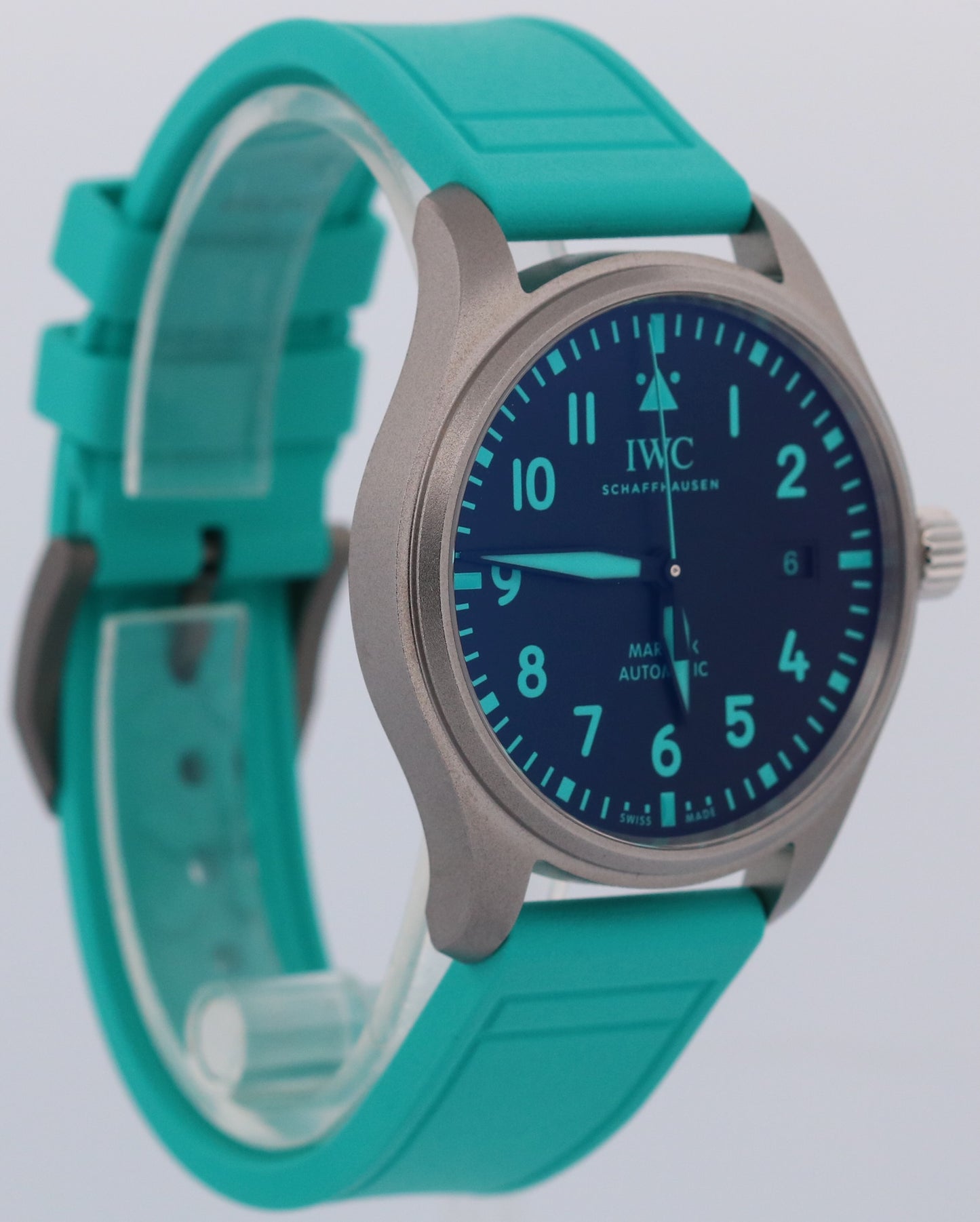 2026 IWC Pilot IW328210 Chronograph MERCEDES-AMG Petronas Titanium Box Papers