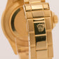2009 Rolex Submariner Date 16618 Blue Rehaut No-Holes 18K Gold 40mm Box Papers
