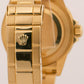 2009 Rolex Submariner Date 16618 Blue Rehaut No-Holes 18K Gold 40mm Box Papers