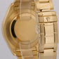 PAPERS Rolex Yacht-Master 40mm BLUE 18K Yellow Gold NO-HOLES Watch 16628 BOX