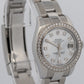 Rolex DateJust FACTORY MOP DIAMOND Steel 18K Gold 26mm OYSTER 179384 Watch