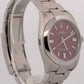 NOS STICKERED 2018 PAPERS Rolex Oyster Perpetual 36mm GRAPE Steel 116000 BOX