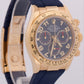 Rolex Daytona Cosmograph BLUE RACING Arabic 18K Yellow Gold RUBBER 116518 BOX