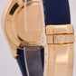 Rolex Daytona Cosmograph BLUE RACING Arabic 18K Yellow Gold RUBBER 116518 BOX