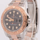 Rolex Yacht-Master BLACK 40mm Two-Tone 18K Rose Gold Stainless Steel YM1 116621