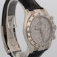 Rolex Daytona Cosmograph METEORITE 18K White Gold Leather 40mm Watch 116519
