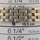 Ladies Cartier Panthere Midsize IVORY 18K Gold Steel THREE ROW 27mm Quartz 8394