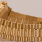 1981 Rolex Day-Date President 18038 Champagne Diamond 18K Yellow Gold 36mm Watch