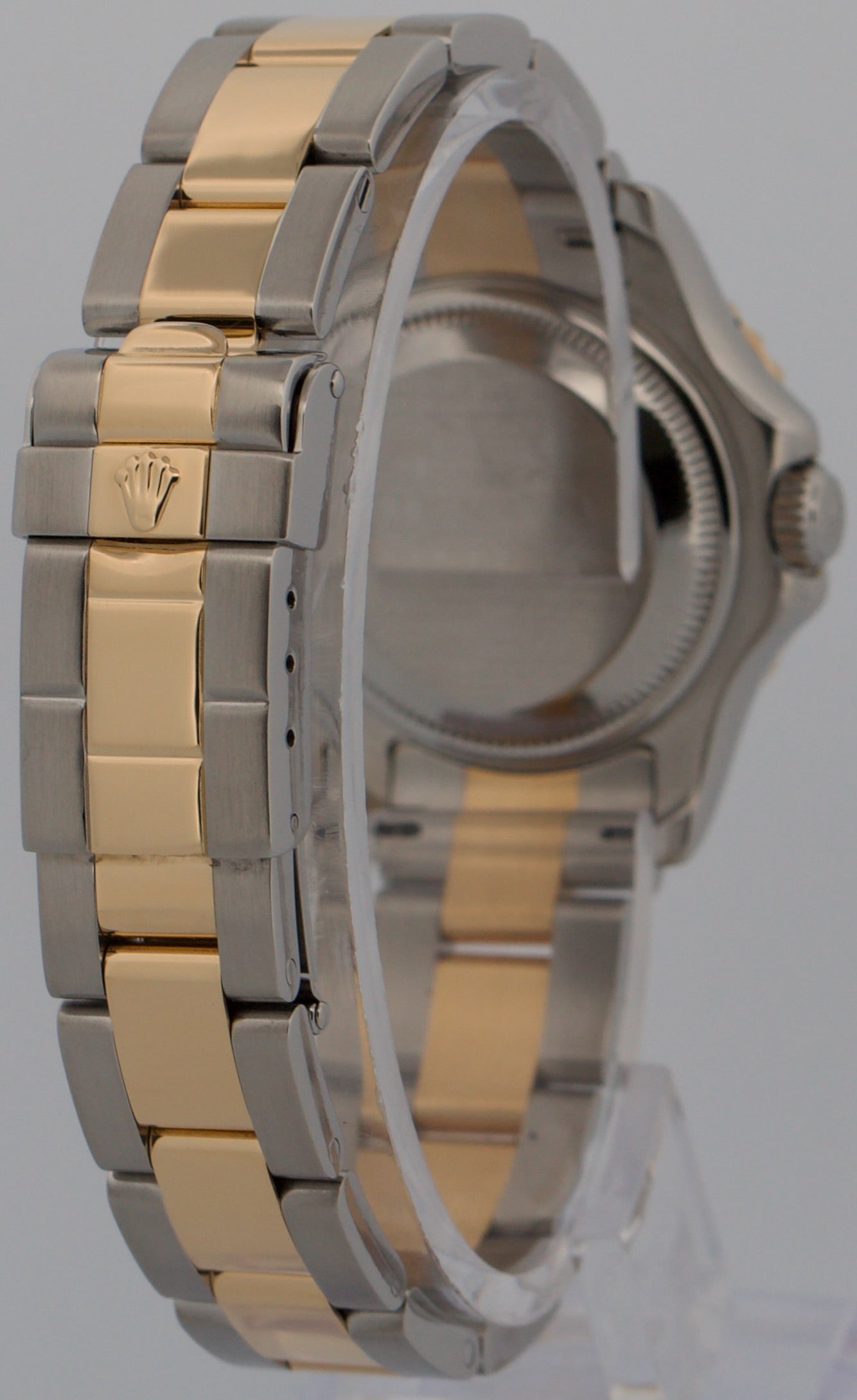 2023 RSC Ladies Rolex Yacht-Master WHITE 18K Yellow Gold Steel 29mm 169623 Watch