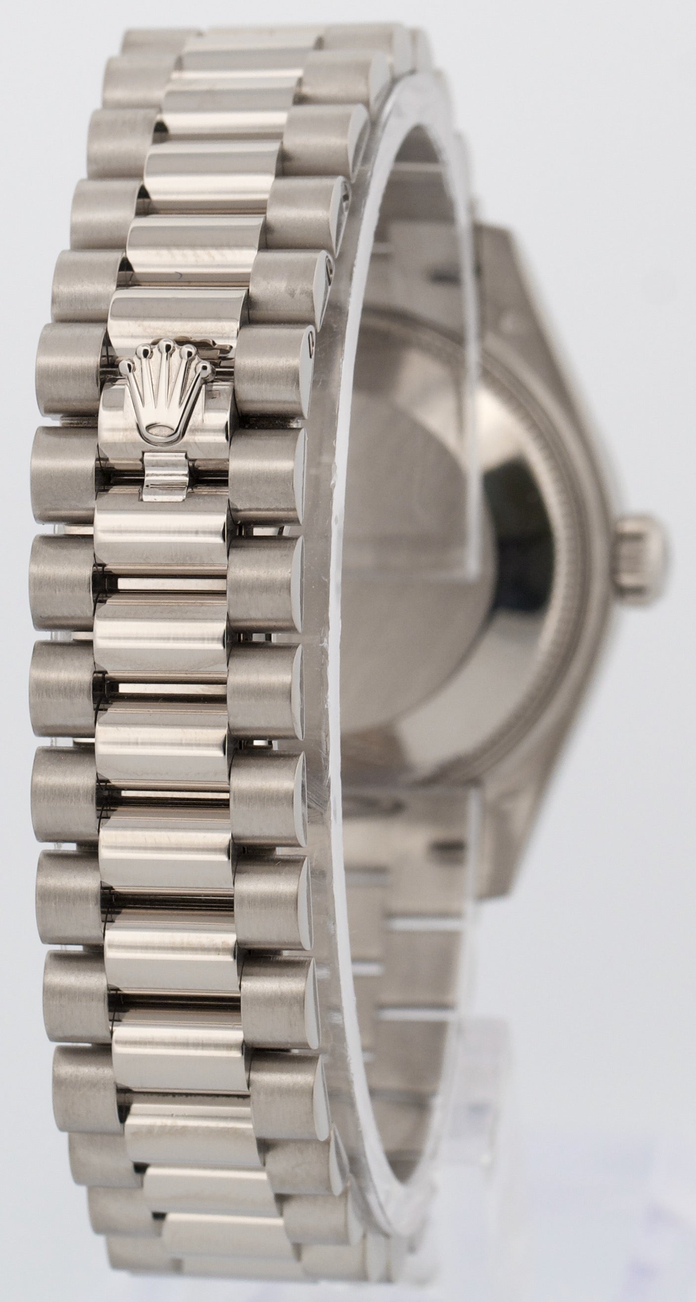 PAPERS Rolex DateJust President 31mm 18k FACTORY RHODIUM DIAMOND 278289RBR BOX