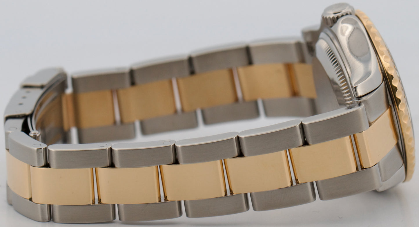 2023 RSC Ladies Rolex Yacht-Master WHITE 18K Yellow Gold Steel 29mm 169623 Watch