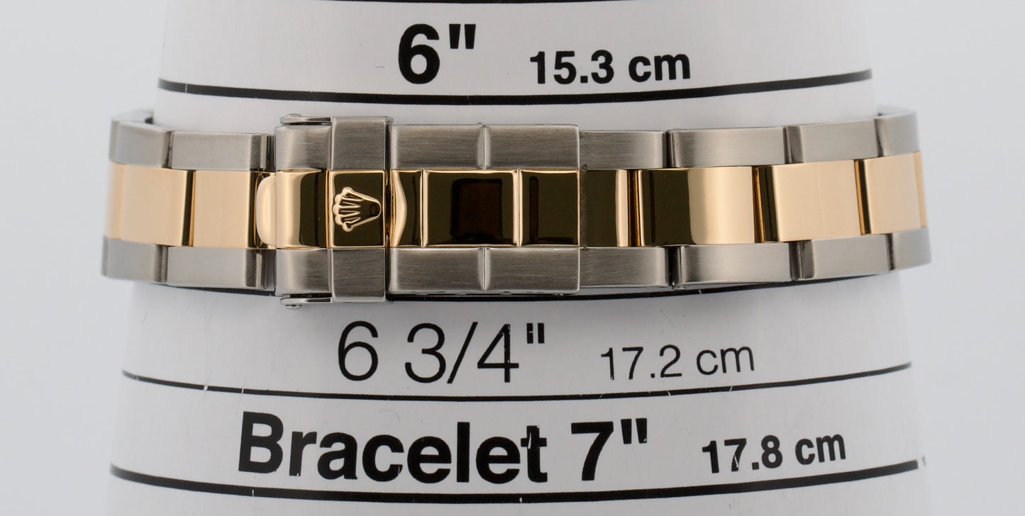 2023 RSC Ladies Rolex Yacht-Master WHITE 18K Yellow Gold Steel 29mm 169623 Watch