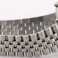 Rolex DateJust SILVER LINEN 36mm Stainless Steel 18K White Gold JUBILEE 16234
