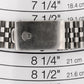Rolex DateJust SILVER LINEN 36mm Stainless Steel 18K White Gold JUBILEE 16234