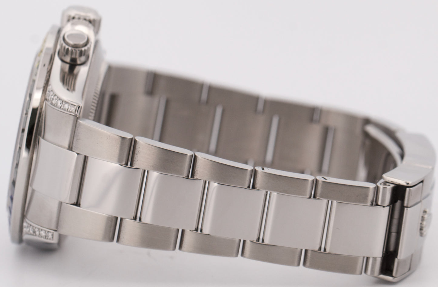 Rolex Daytona Cosmograph BLACK DIAMOND Stainless Steel RAINBOW 40mm Watch 116520