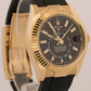 2021 Rolex Sky-Dweller 326238 18K Yellow Gold Black Oysterflex 42mm Box Papers