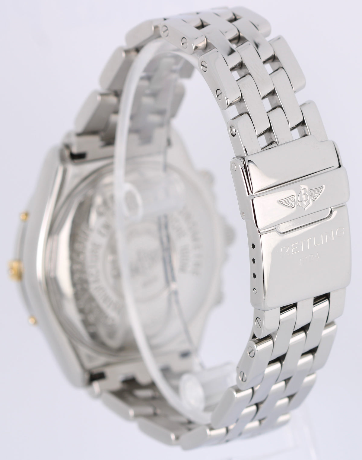 Breitling Windrider Crosswind Racing B13355 Black Roman Numeral 43mm Watch