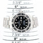 UNPOLISHED Rolex Sea-Dweller 16600 40mm Steel Black Automatic Watch BOX PAPERS