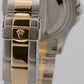 Rolex Yacht-Master BLUE 18K Yellow Gold Stainless Steel 35mm Two-Tone 168623
