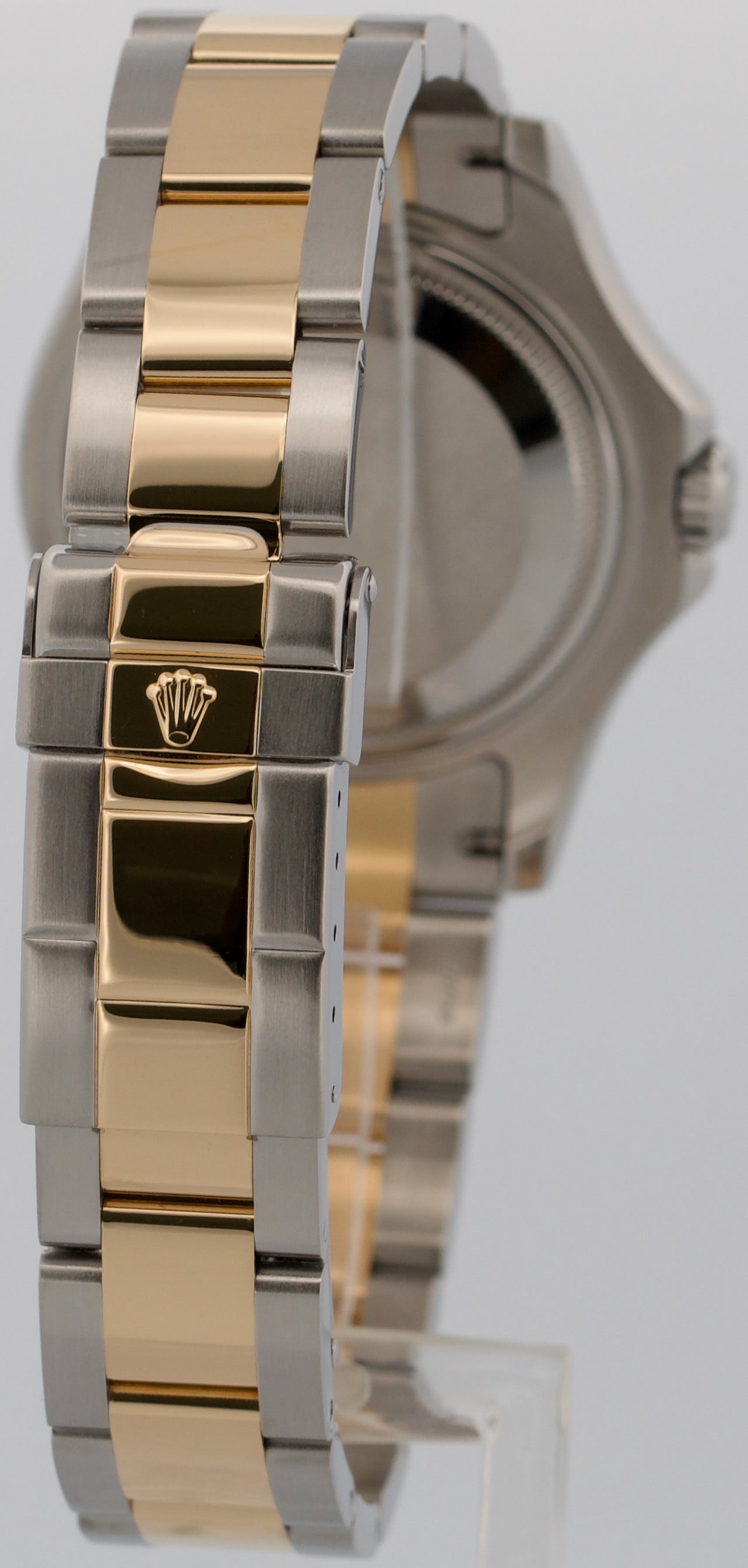 Rolex Yacht-Master BLUE 18K Yellow Gold Stainless Steel 35mm Two-Tone 168623