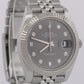 2023 PAPERS Rolex DateJust 41mm RHODIUM DIAMOND 18K Steel JUBILEE 126334 BOX