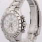 UNPOLISHED PAPERS Rolex Daytona Cosmograph PANDA White BLUE LUME 40mm 116520 BOX