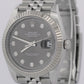 2023 PAPERS Rolex DateJust 41mm RHODIUM DIAMOND 18K Steel JUBILEE 126334 BOX