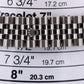 2011 Rolex DateJust 116234 Blue Jubilee Diamond 18K Steel 18K 36mm Box Papers