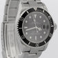 Rolex Submariner Date BLACK Stainless Steel REHAUT No-Holes 40mm Watch 16610