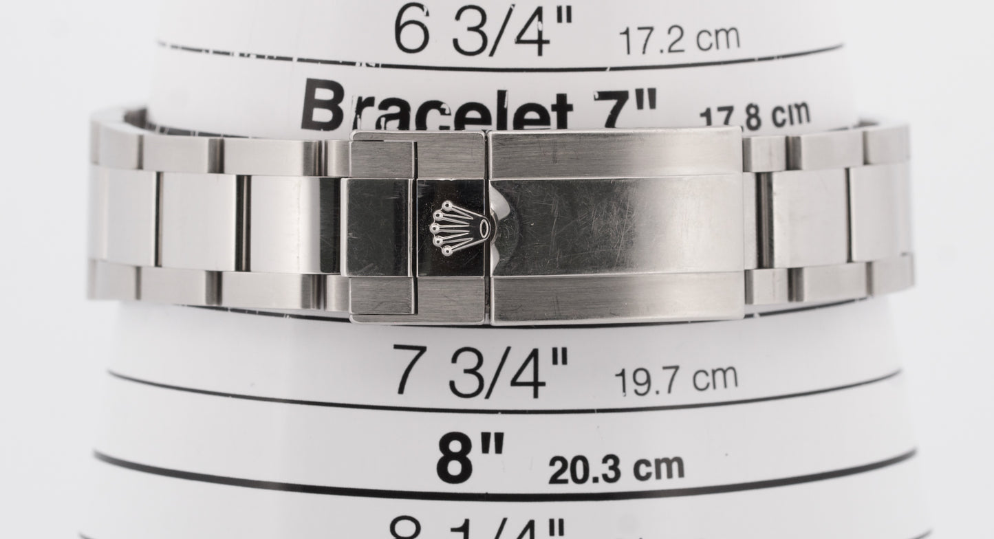 UNPOLISHED PAPERS Rolex Daytona Cosmograph PANDA White BLUE LUME 40mm 116520 BOX