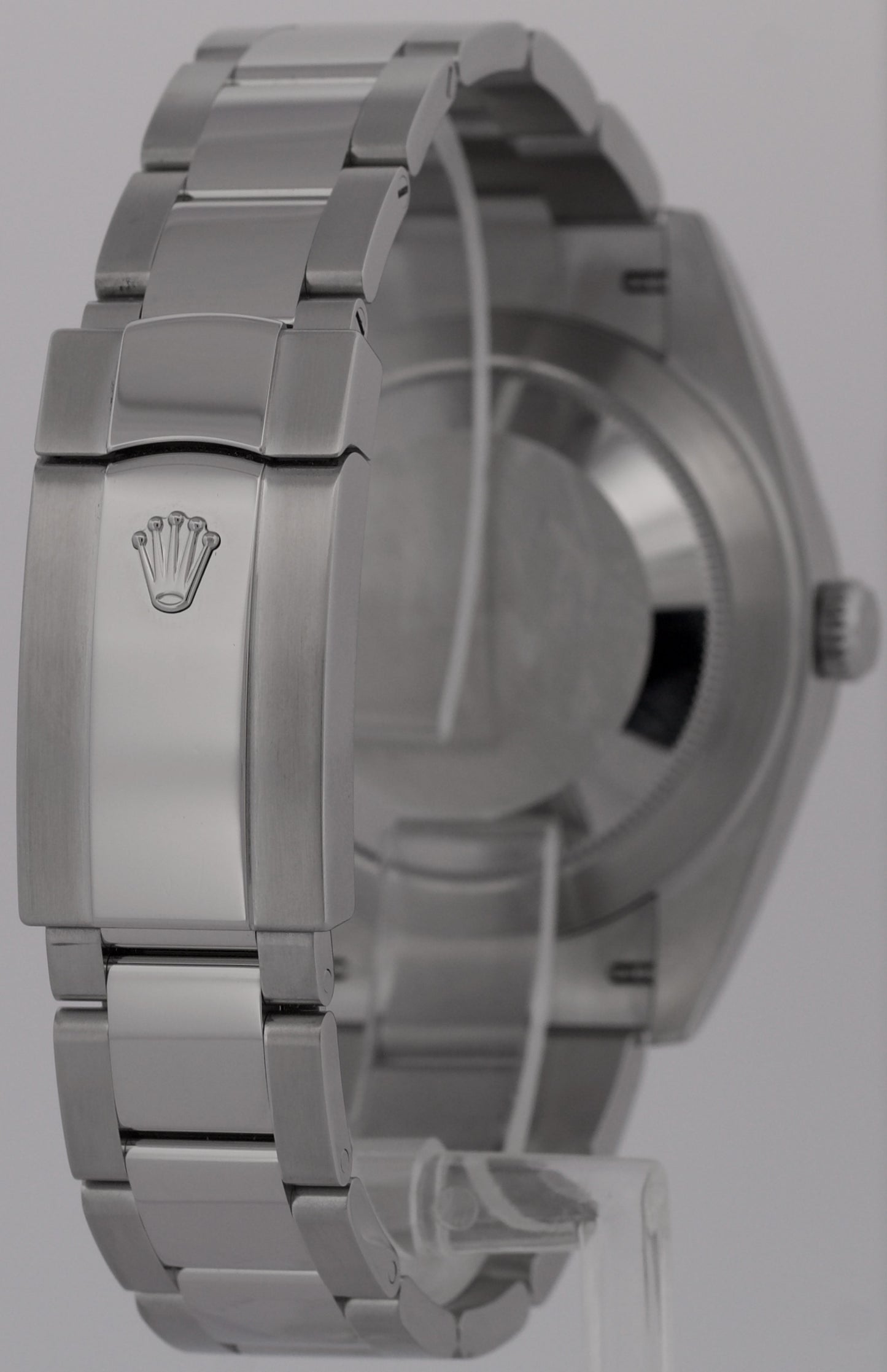 2024 PAPERS Rolex DateJust 41mm MINT GREEN 18K Steel Fluted OYSTER 126334 BOX